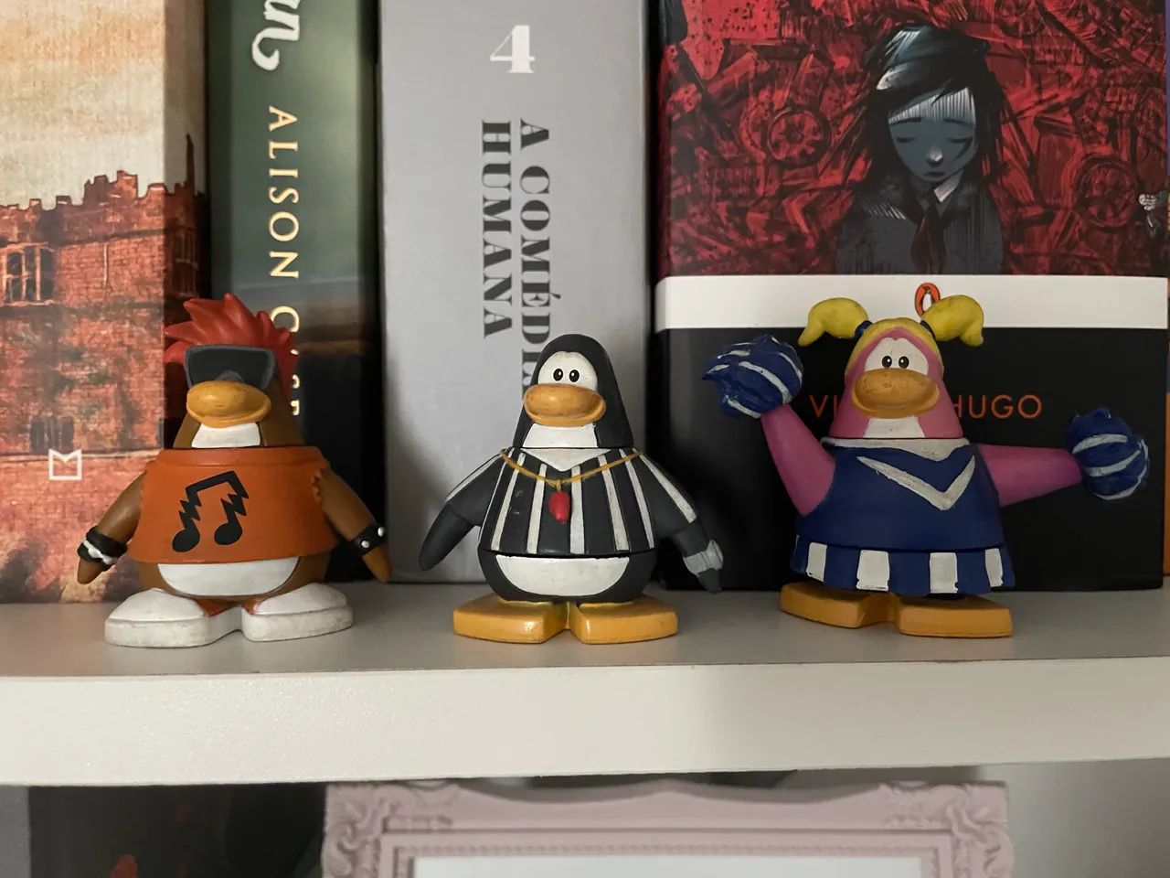 3 Pinguins Club Penguin Colecionáveis
