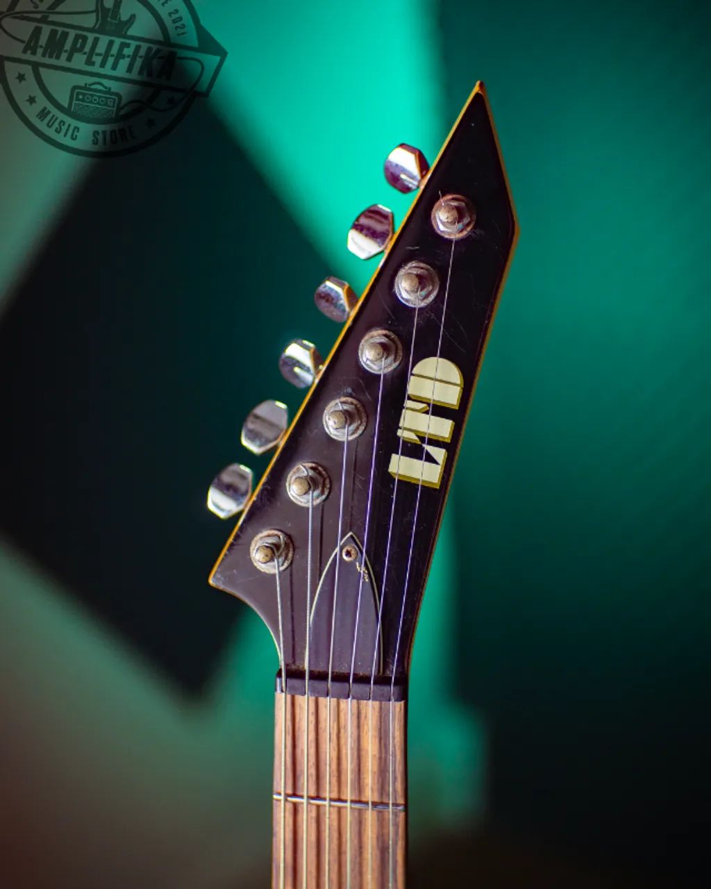 Guitarra LTD MH50-NT Superstrato - Foto 3