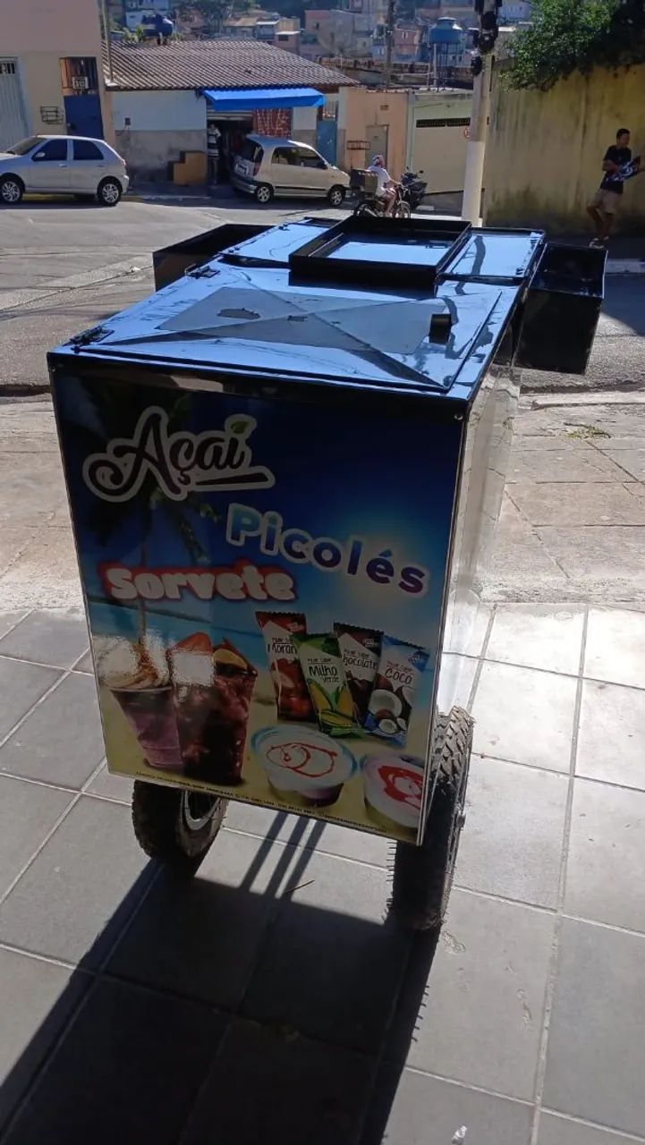 Carrinho de sorvete e açaí. - Foto 3