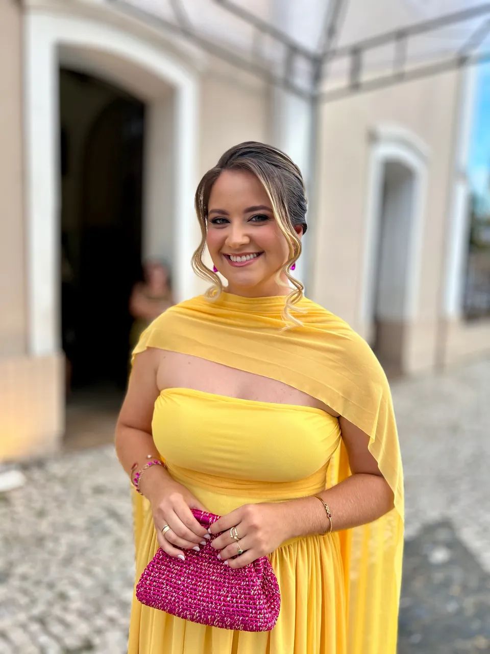 Vestido madrinha amarelo - Foto 2