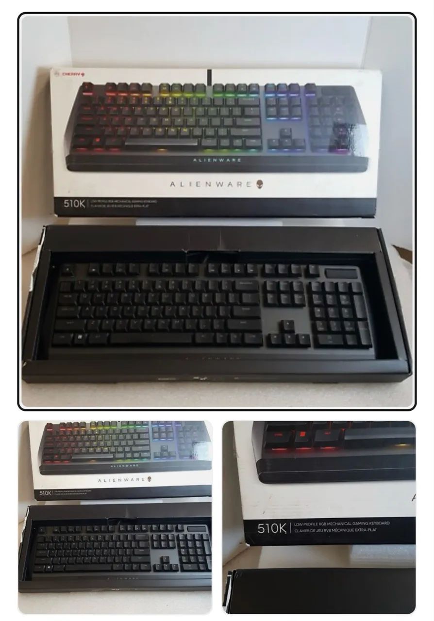 Teclado Alienware AW510k - Aceito Troca