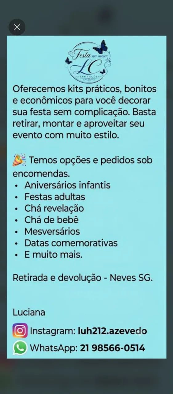 PEGUE e MONTE ?L C DECORAÇÕES 