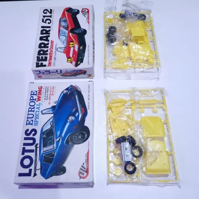 【レア・廃盤】Soyuz project 『Bellissima ＋』 2 RAROS KITS LACRADOS PARA MONTAR FERRARI 512 BERLINETTA BOXER +