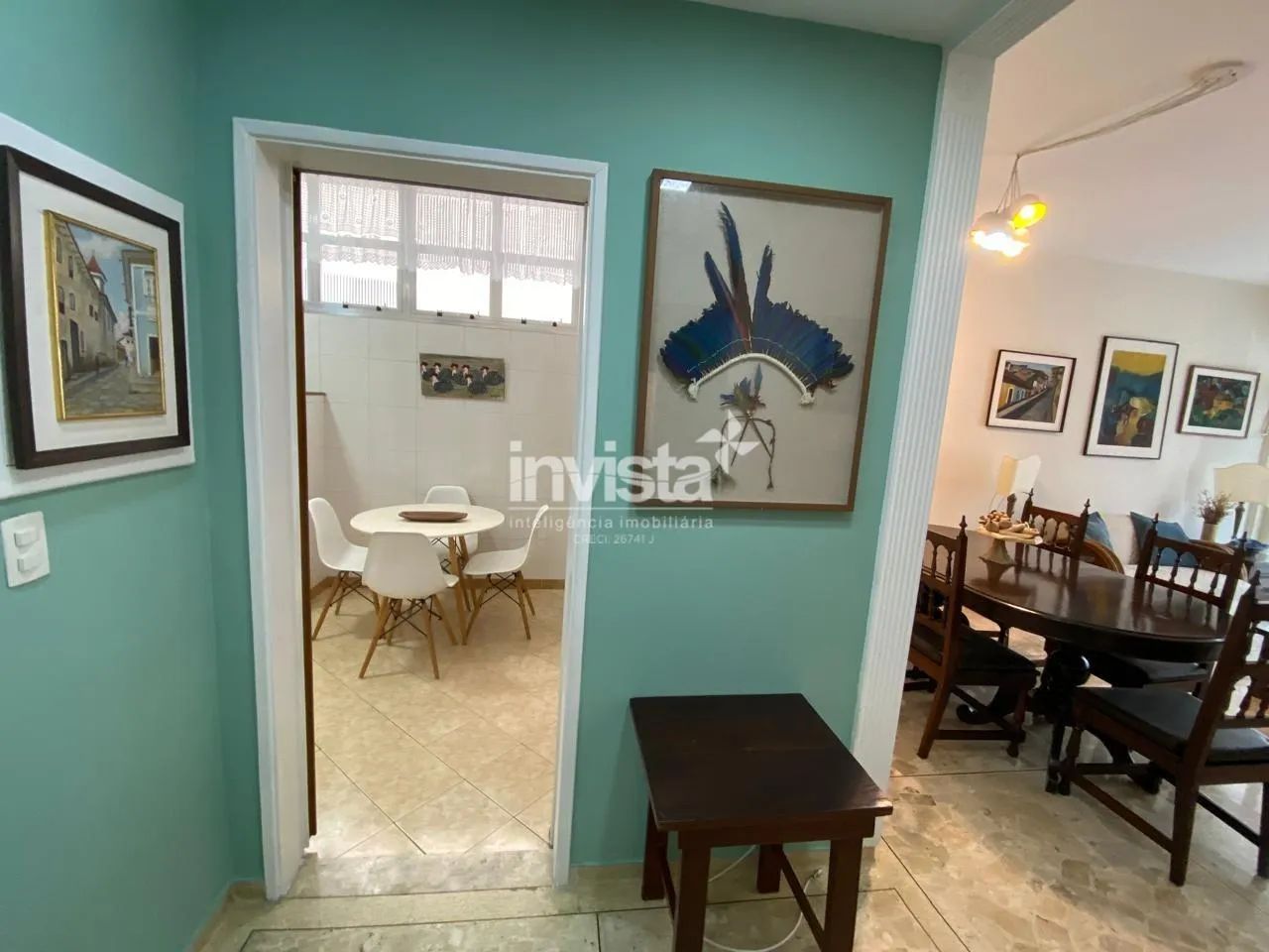 Apartamento 2 Dormitórios com Suíte, Frente ao Mar  Santos (José Menino) - Foto 4