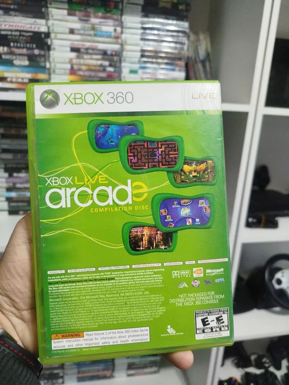 SEGA TÊNIS + ARCADE XBOX 360. - Foto 2