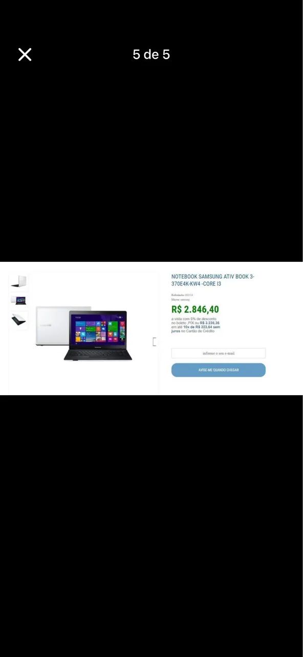 Notebook Samsung  - Foto 2