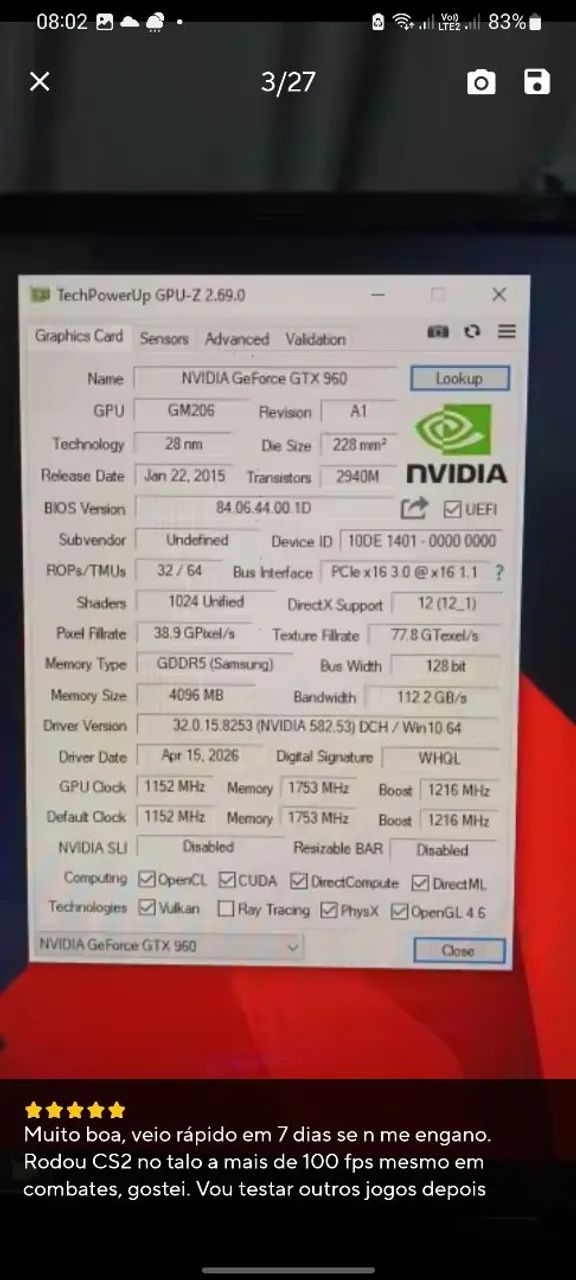 GTX 960 - Foto 4