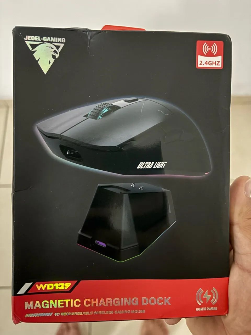 Mouse X11 sem fio com base carregador - Foto 2