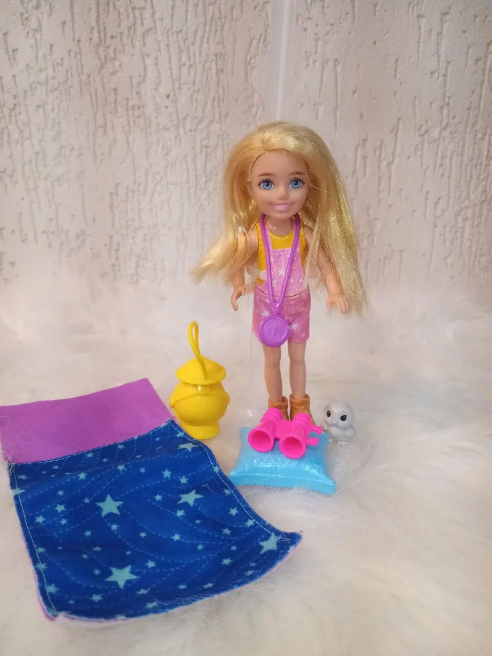 Boneca Barbie, Chelsea acampamento divertido da Mattel. - Foto 3