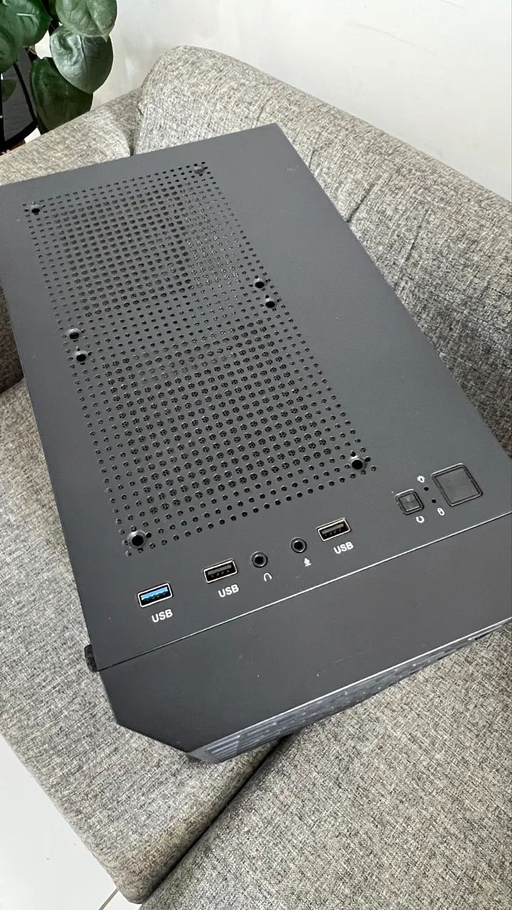 Gabinete gamer com 4 fans - darkflash dk300  - Foto 2
