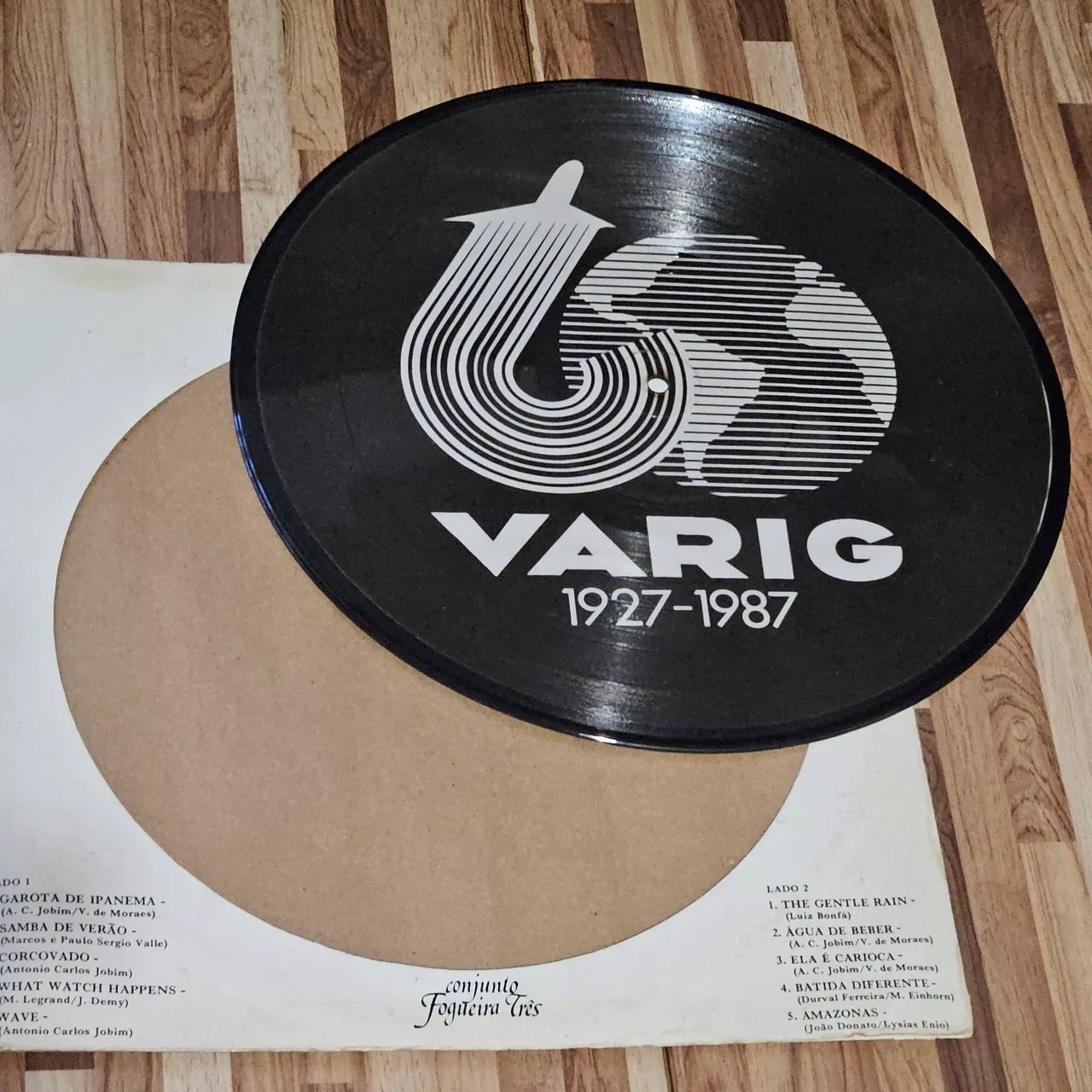 Disco Vinil Picture Varig Raridade  - Foto 3