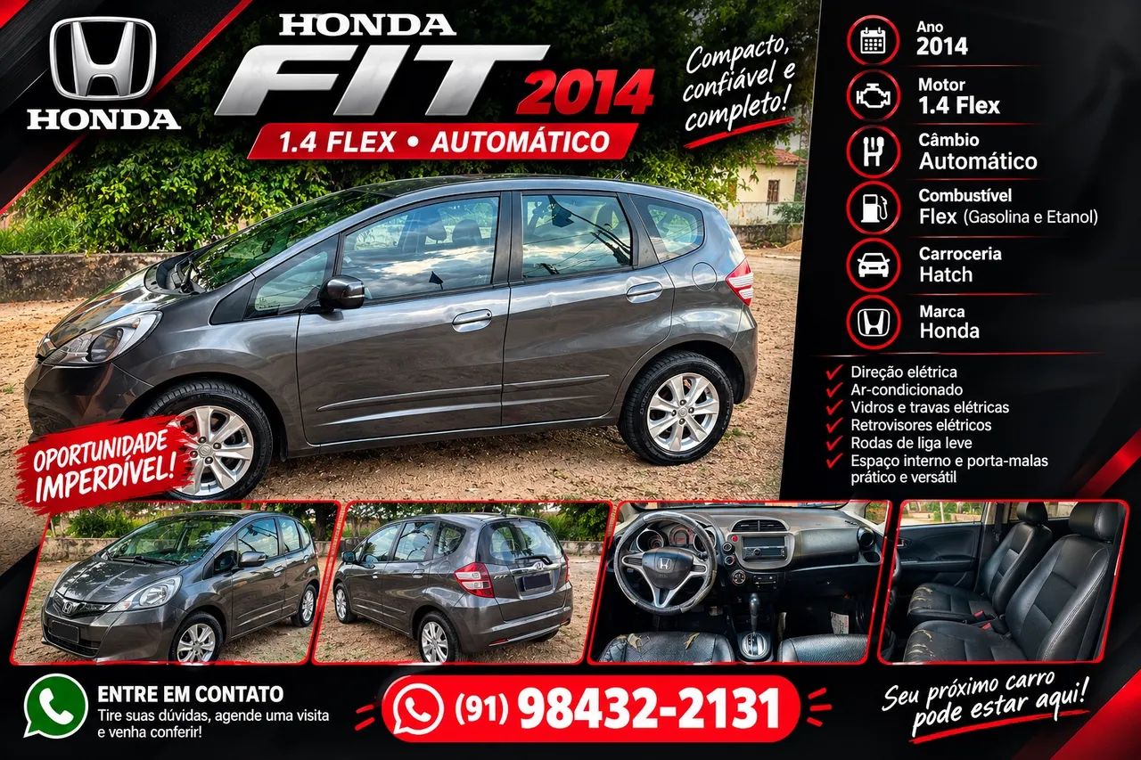 Honda Fit LX 1.4 16V FLEX 2014
