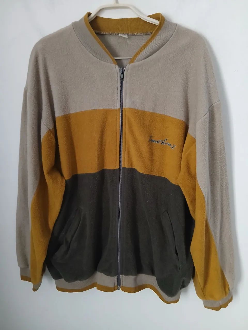 JAQUETA FLEECE TRICOLOR ORIGINAL EVEREST SUMMIT RELÍQUIA FINAL DOS