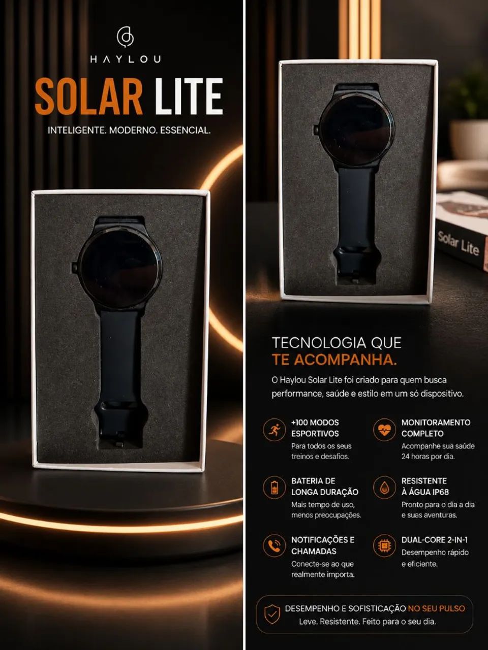Relógio Haylou Solar Lite - Foto 3