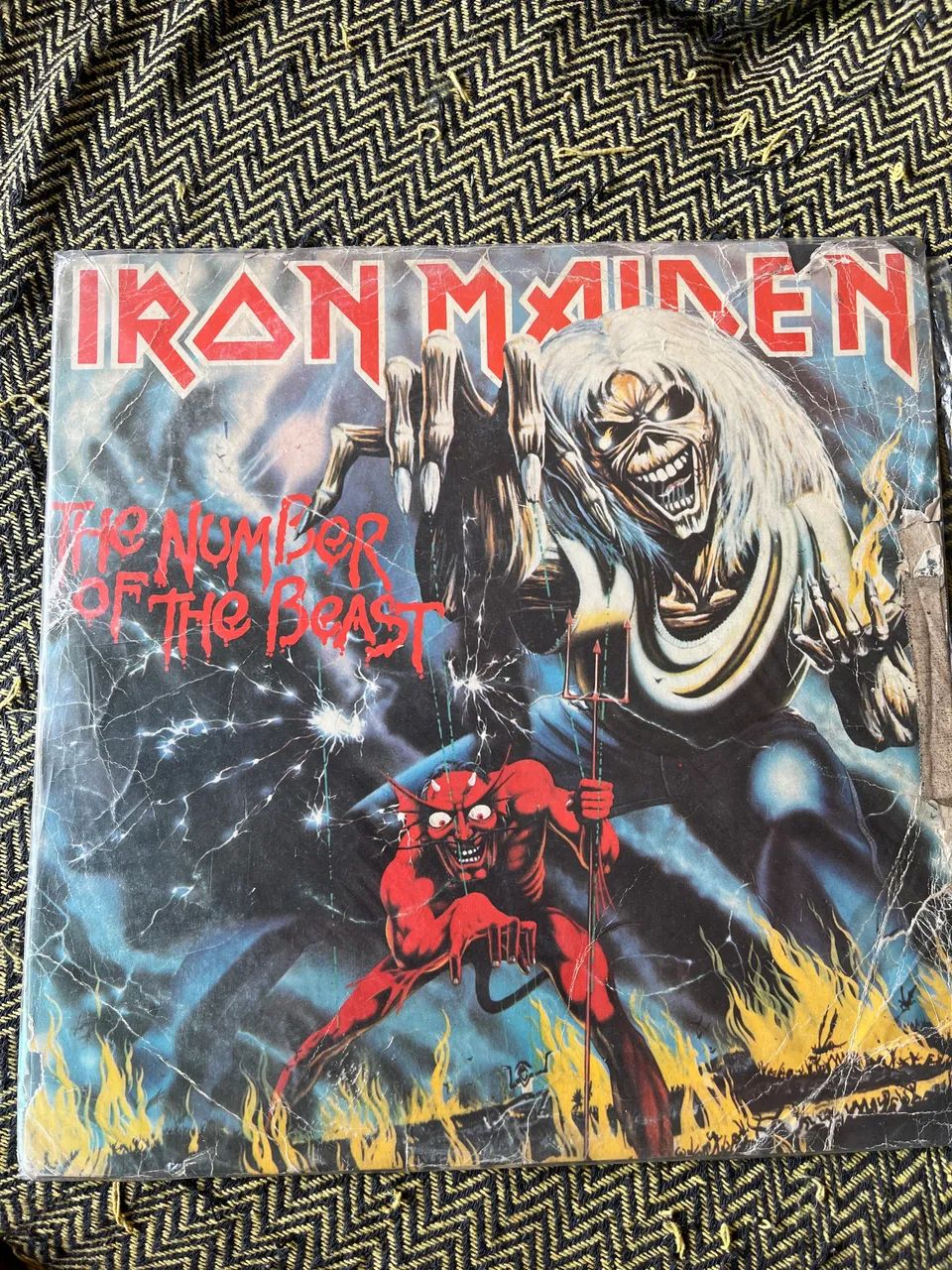LP Iron Maiden - Number of the Beast