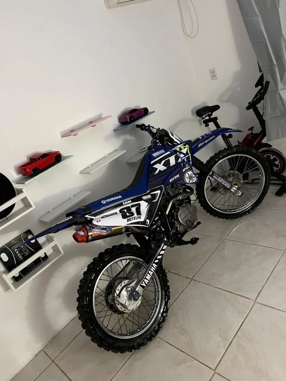 XTZ DE TRILHA COM MOTOR 220CC