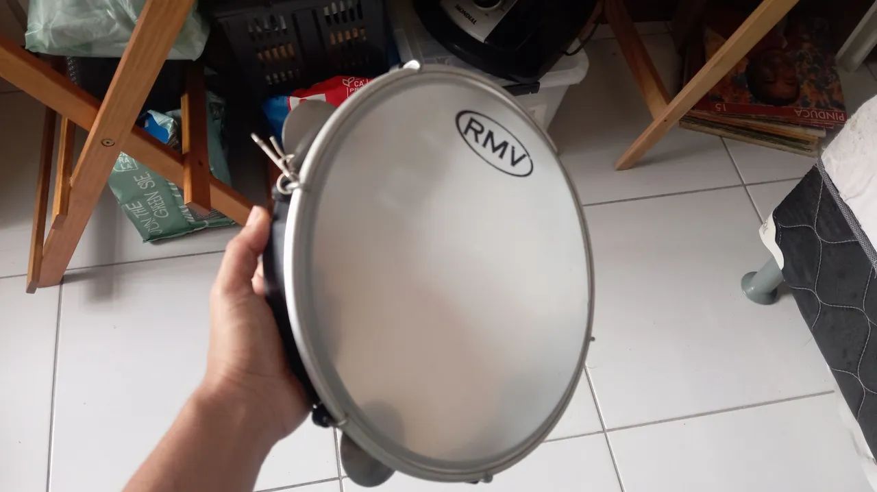 Pandeiro de nylon - Foto 2
