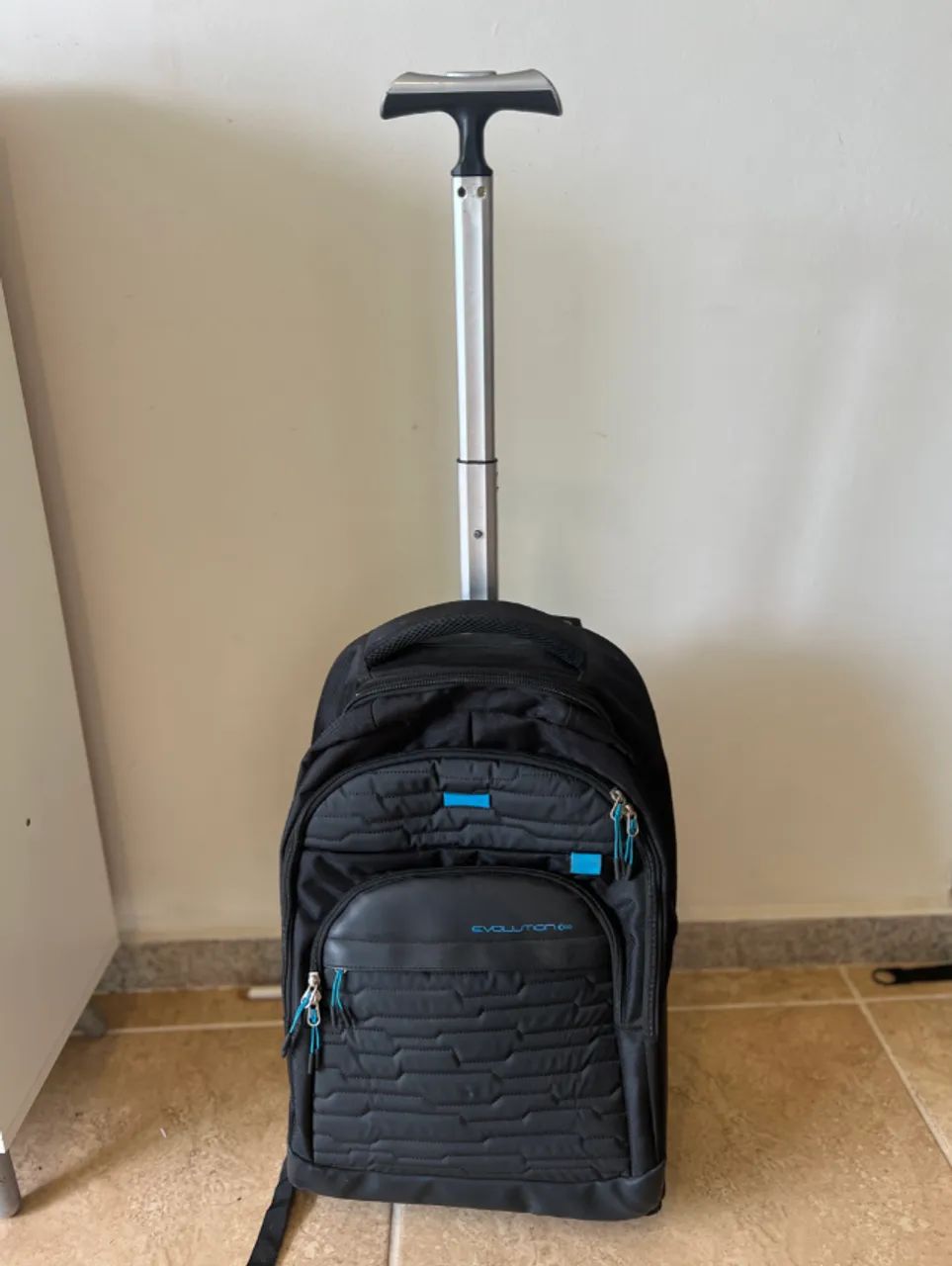 Mochila Sestini Mega Rodas Evolution com Carrinho Pouco Uso