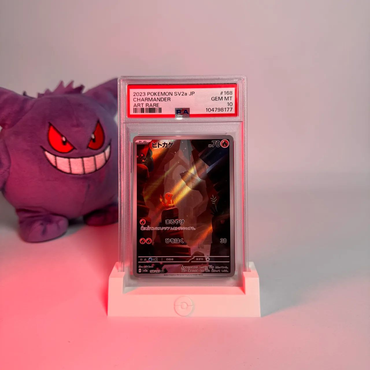 Charmander #168 Japonesa PSA 10 Pokemon TCG