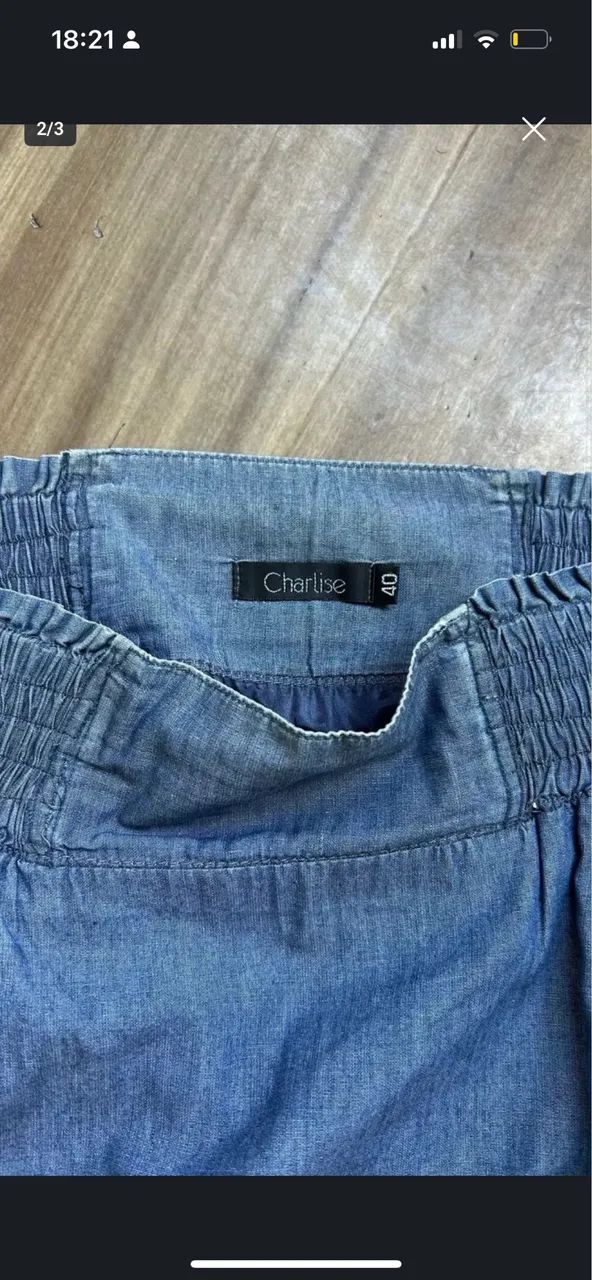 Saia jeans - Foto 2