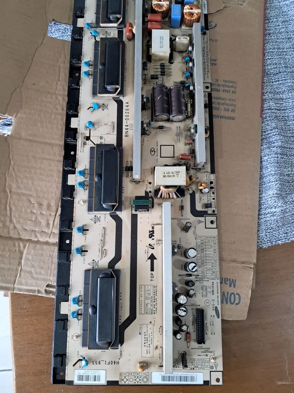 Placa  da fonte tv Samsung LN40B5630P2m