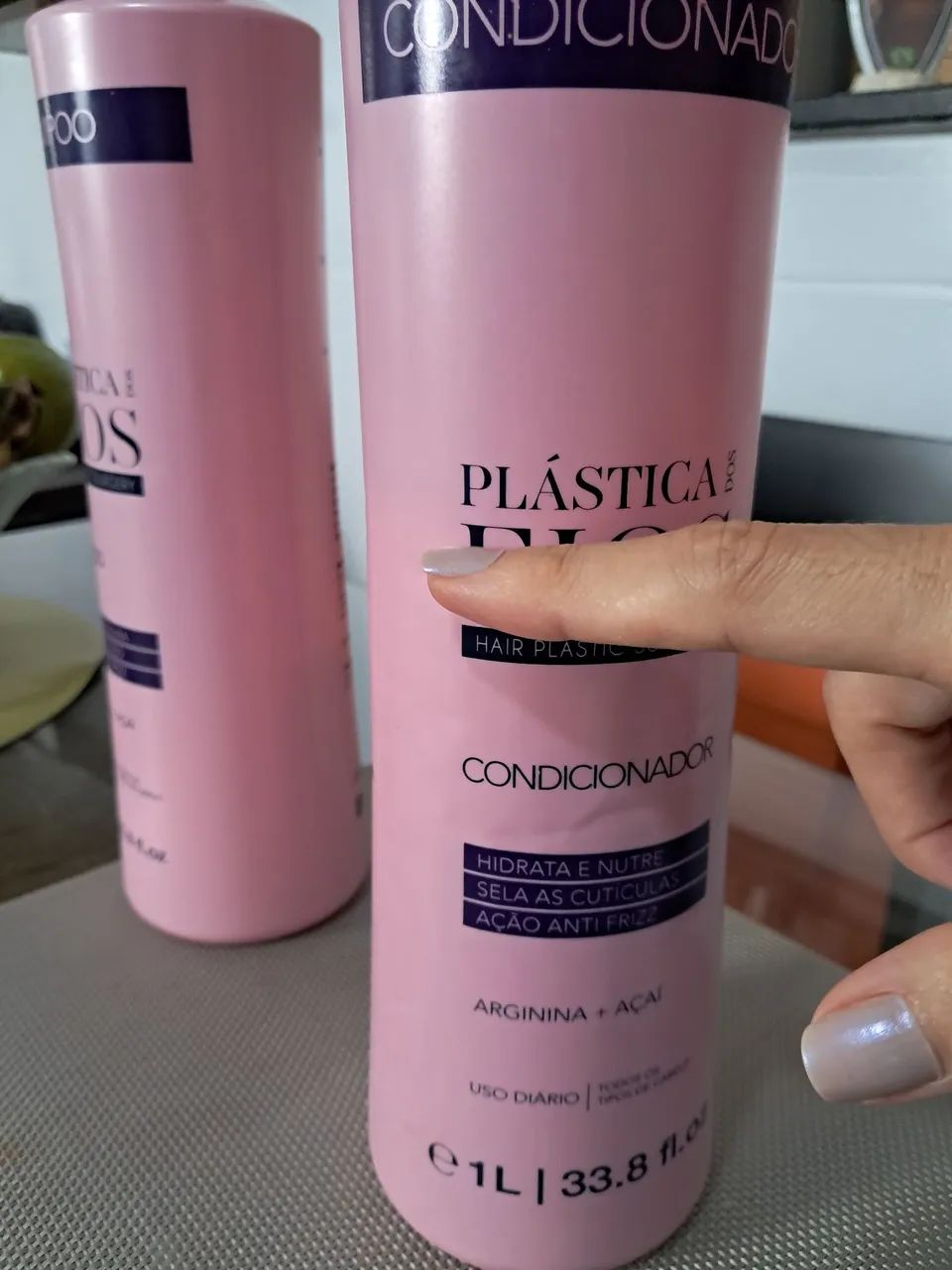 Kit Shampoo e Condicionador Plástica dos Fios - Foto 2