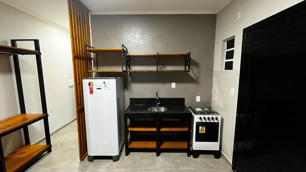 Alugo apartamento studio(kitnet) todo mobiliado - Foto 4