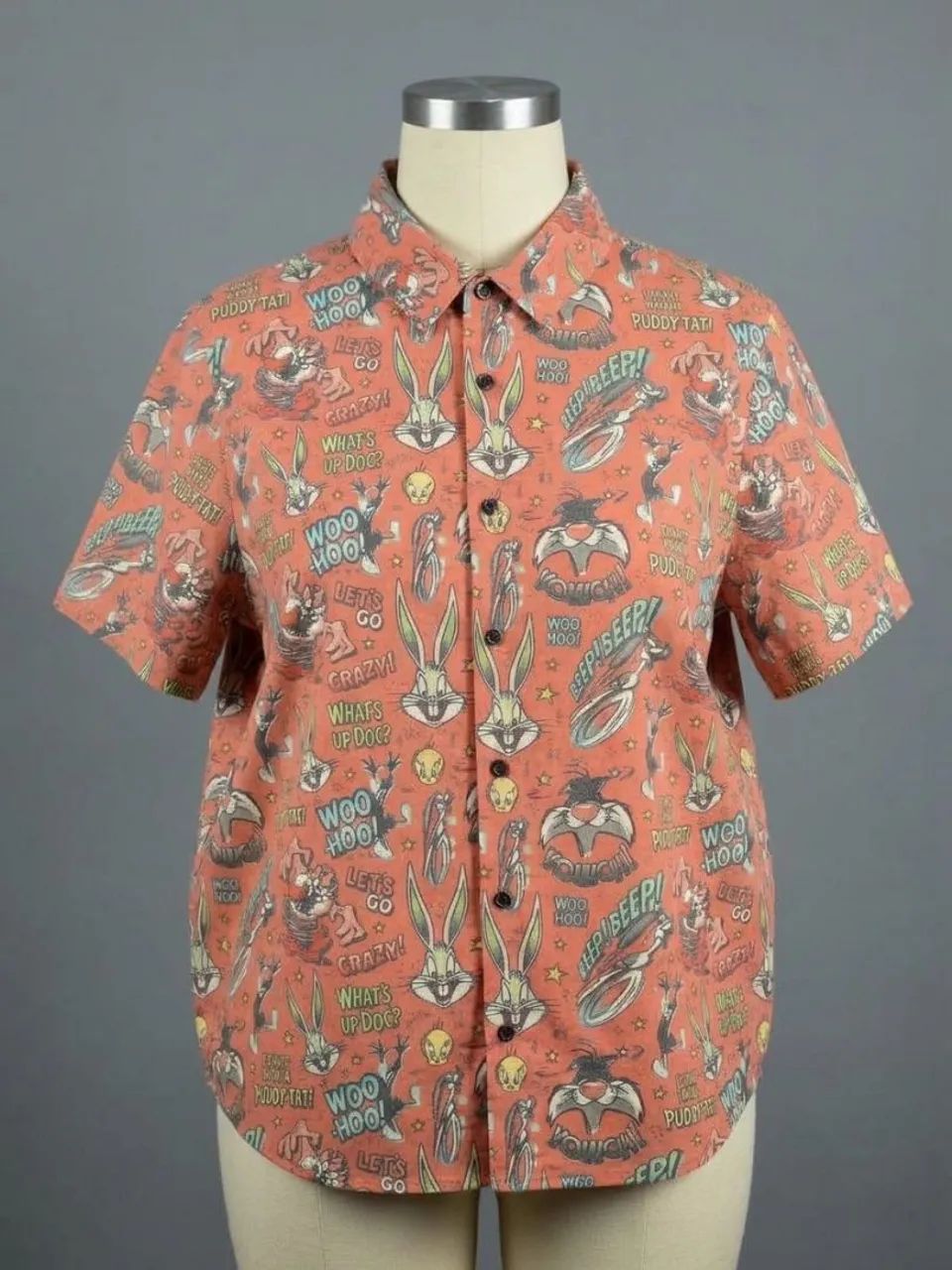 Camiseta de botão 