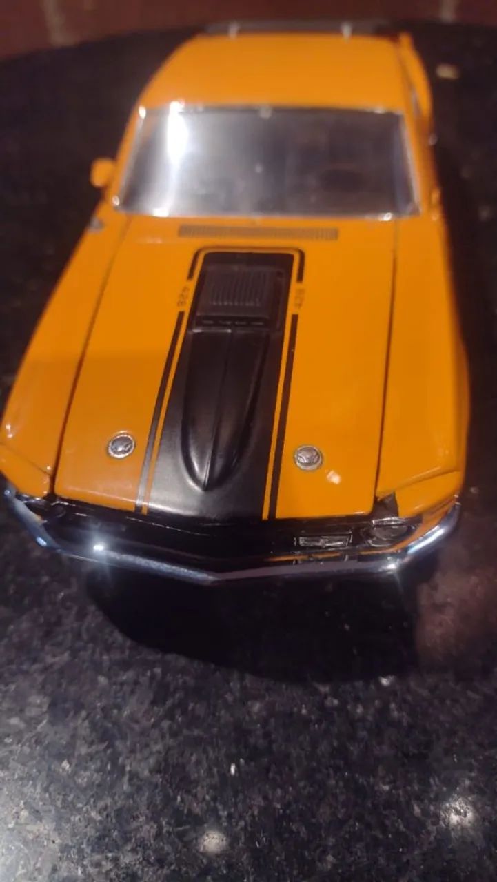 70 Ford Mustang Mach 1 1/24 Boss Franklin Mint 1:24 Danbury Mint GMP Autoart M2 Machines  - Foto 3