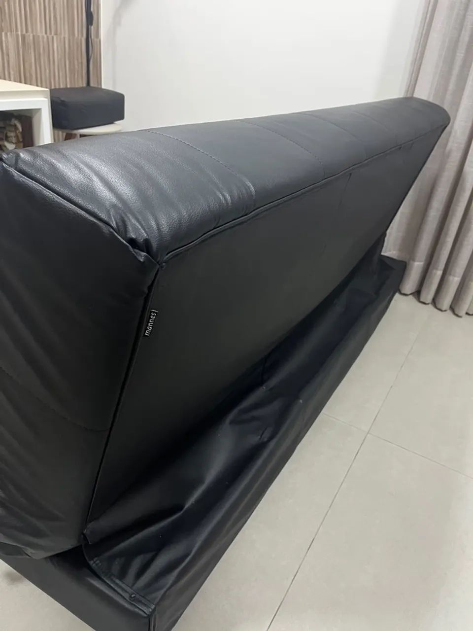 Sofá -Cama 3 lugares Retrátil loja/fabricaçao Mannes Store - Foto 2
