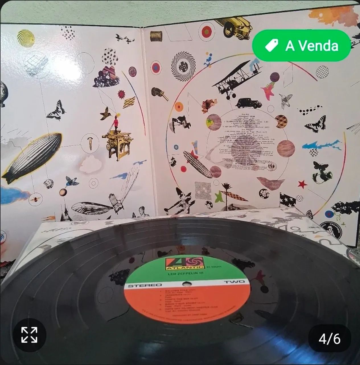 Led Zeppelin III. Alemão 2014. Novo. - CDs, DVDs etc - Mosela