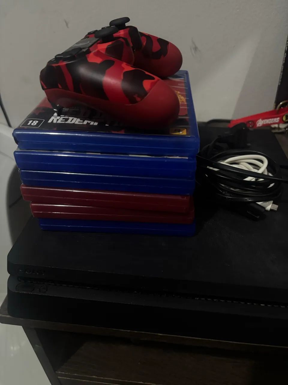 ps4 + 5 jogos 