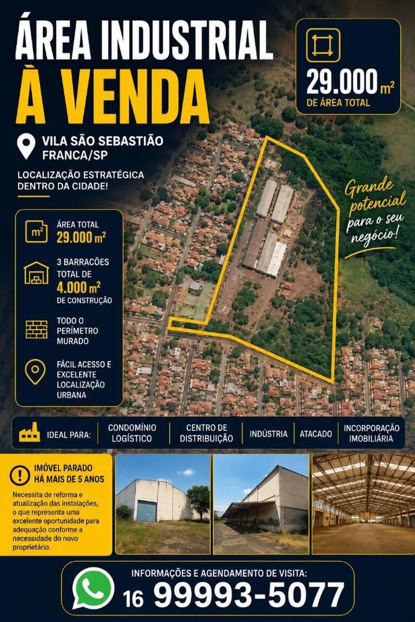 Comercial e ind. 29 mil mt