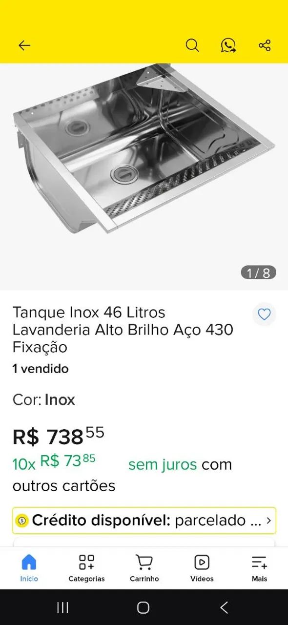 Tanque inox Desapego  - Foto 2