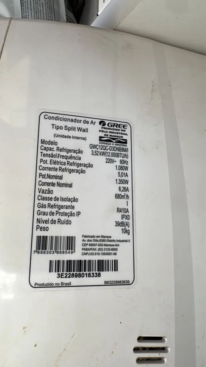 Ar condicionado GREE 12mil Btu  - Foto 2
