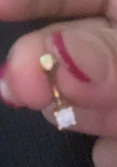 Piercing de umbigo ouro 18k  - Foto 3