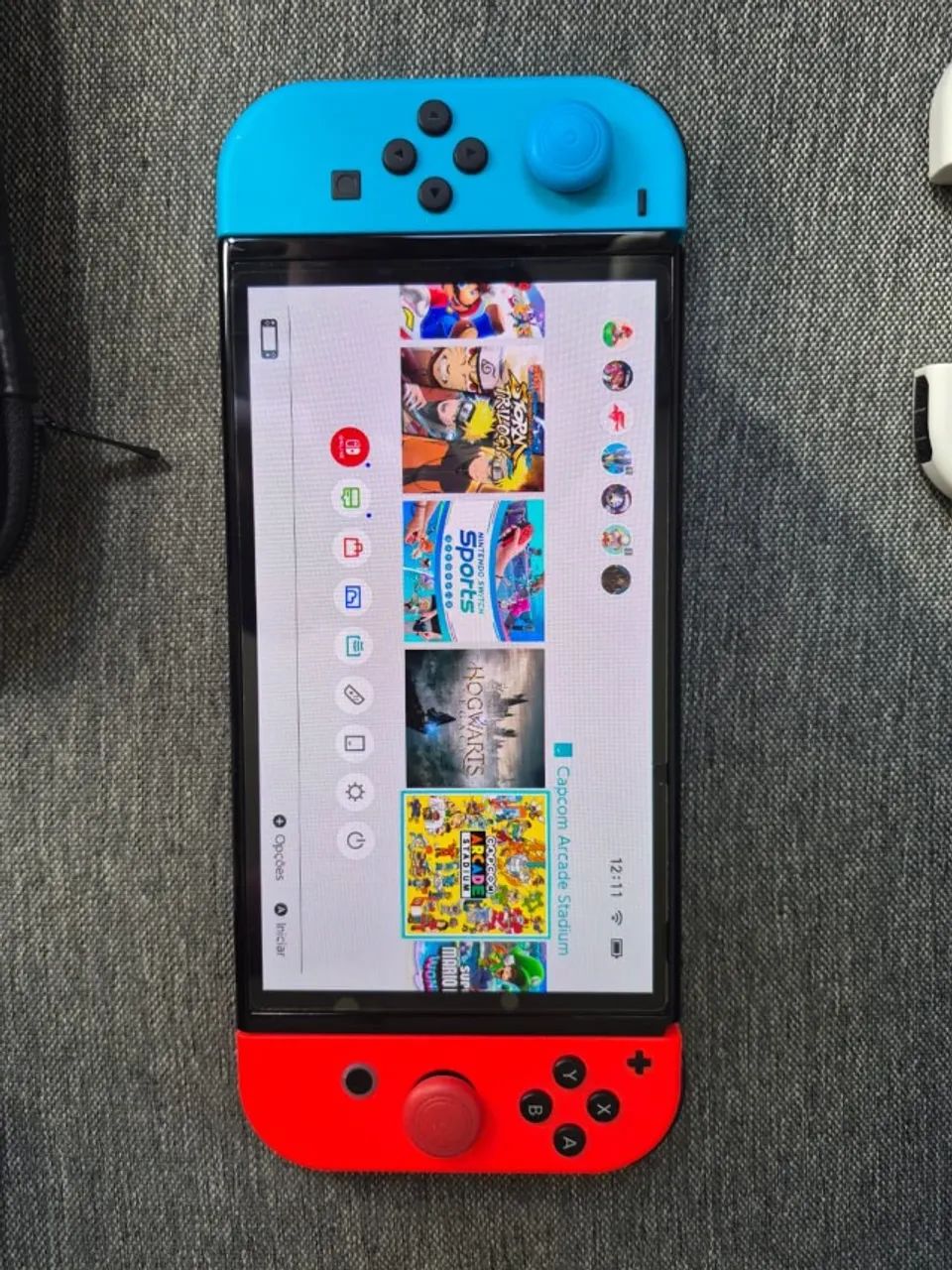NINTENDO SWITCH OLED 64GB + SD 256GB - Foto 4