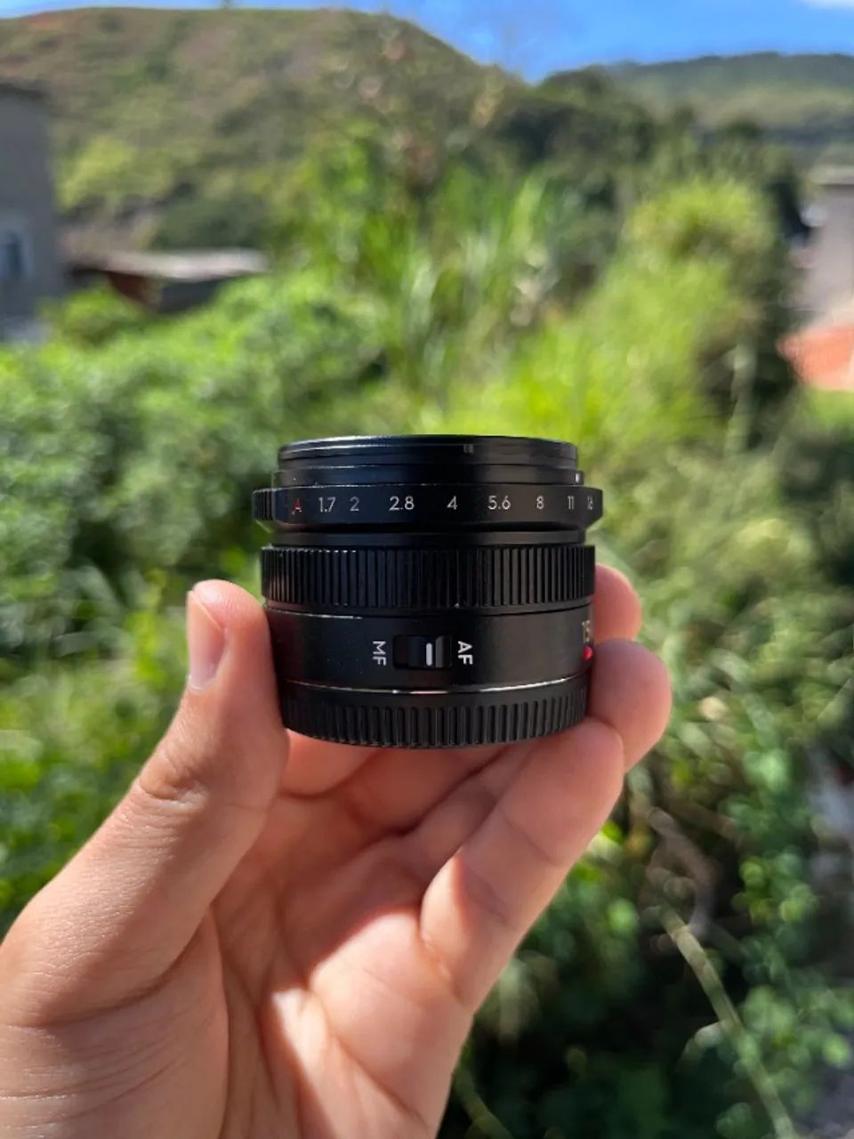 LENTE 15MM F1.7 MFT M4/3 LUMIX DJI GH5 GH6 GX85 GX9 GX8 GM5 GM1