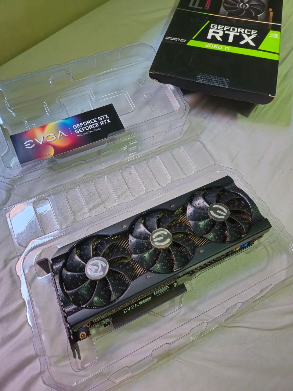 Placa de vídeo RTX 3060 TI EVGA FTW3 Ultra  - Foto 2