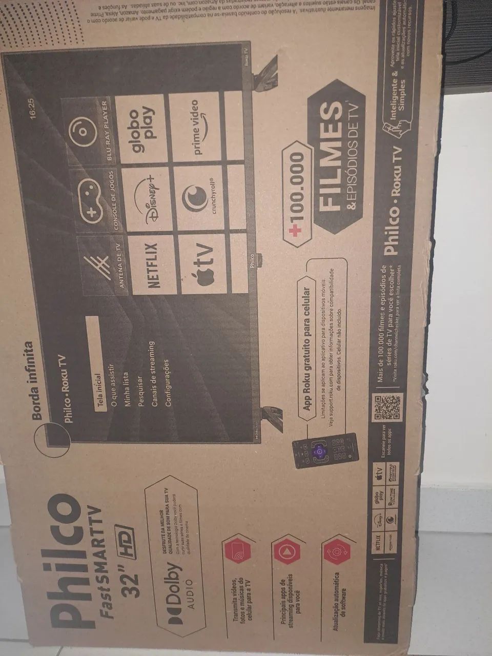 TV PHILCO FAST SMART TV 32 HD ANDROID  COM 4 MESES DE USO - Foto 5