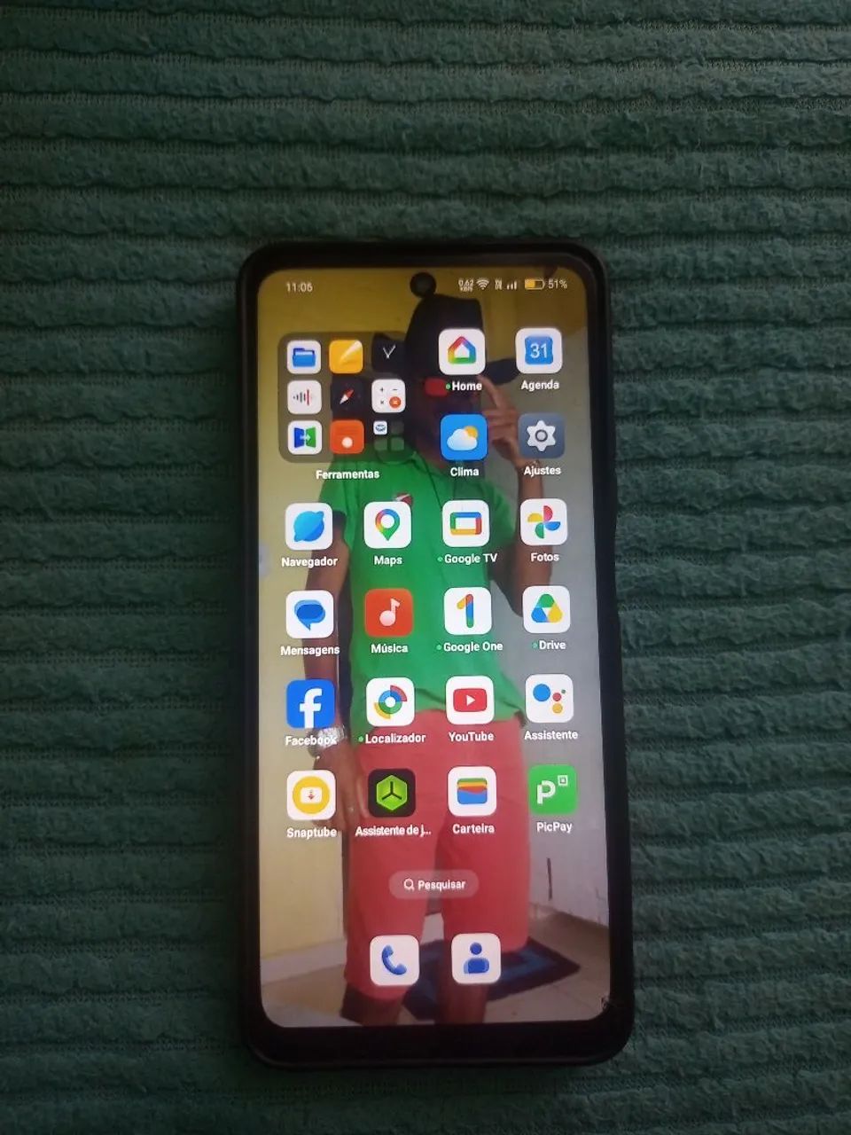 Celular da OPPO A40 