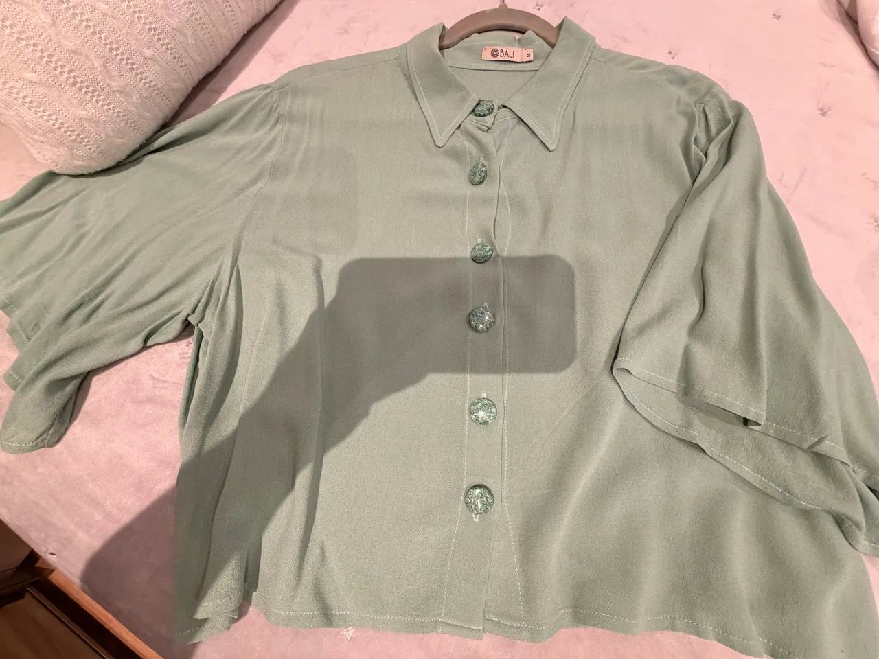 Blusa manga curta M - Foto 3