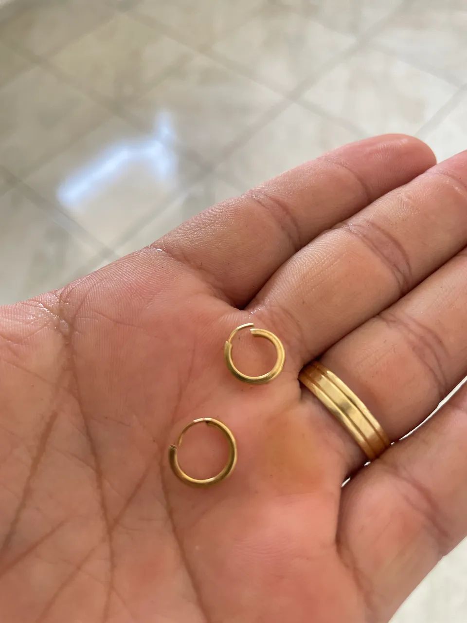 Argolinhas de ouro  - Foto 3