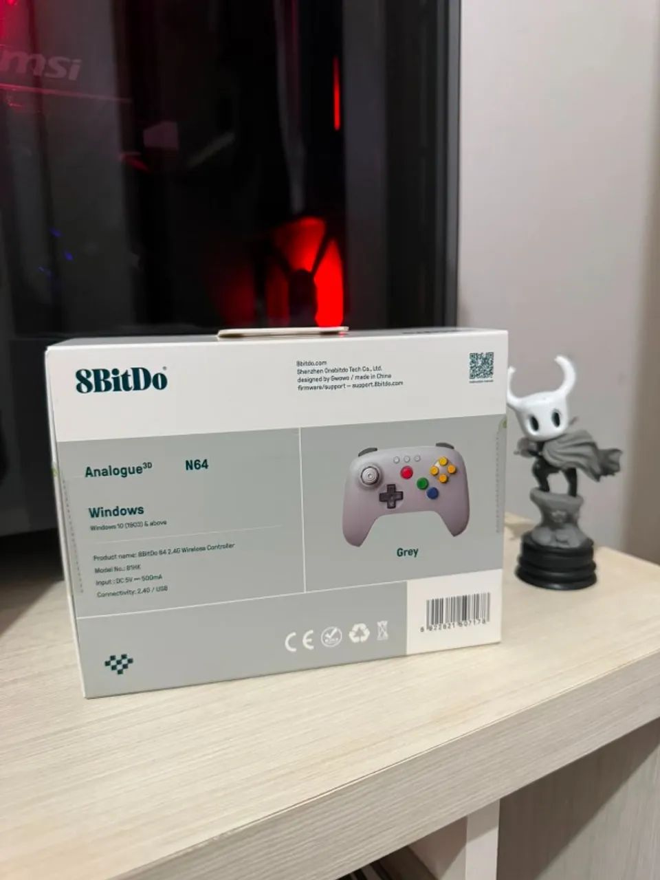 Controle Nintendo 64 8bitdo 64 2,4 Wireless Controller Lacrado - Foto 2