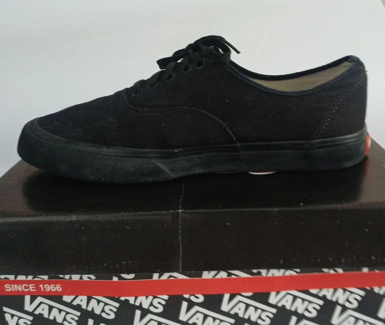 Tênis Original Vans Authentic All Black n 41 42 - Foto 2