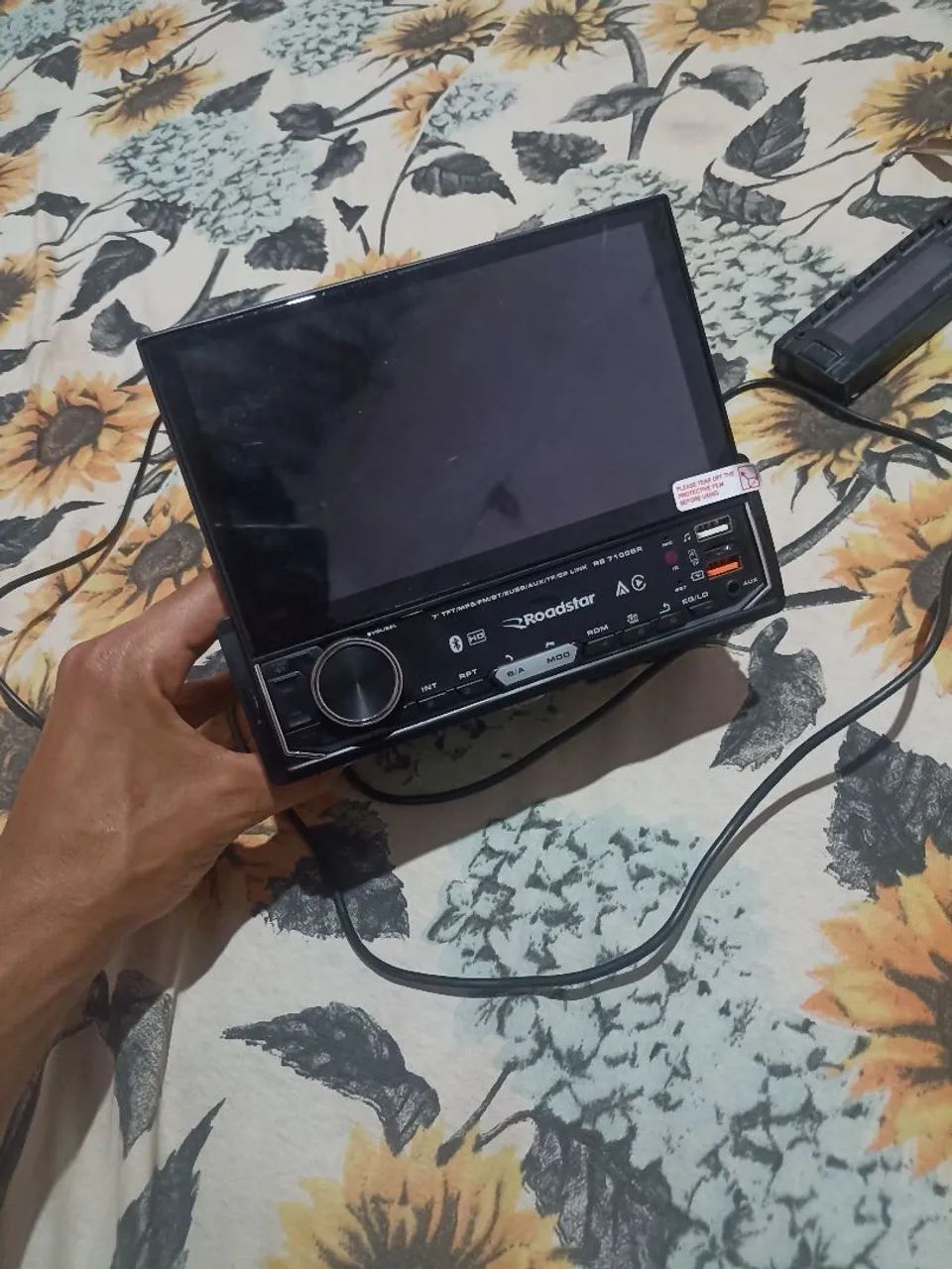 multimídia digital nova com câmera de ré 