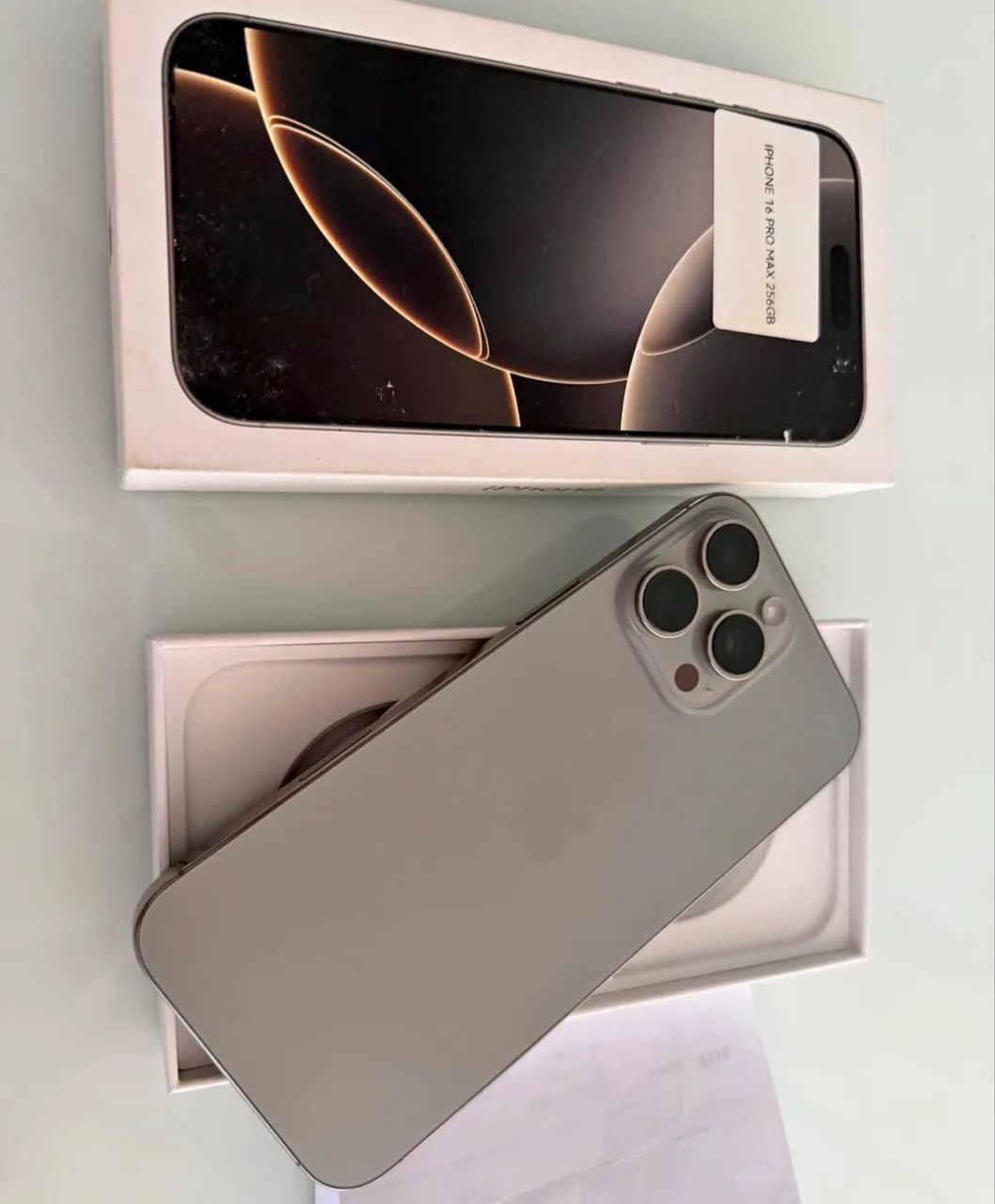 iPhone 16 Pro Max 256 Gb cinza - Foto 3