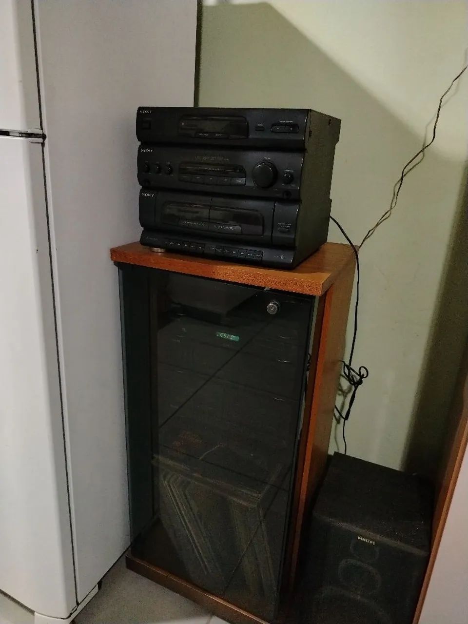Vendo conjunto de som Sony e Philips com as caixa