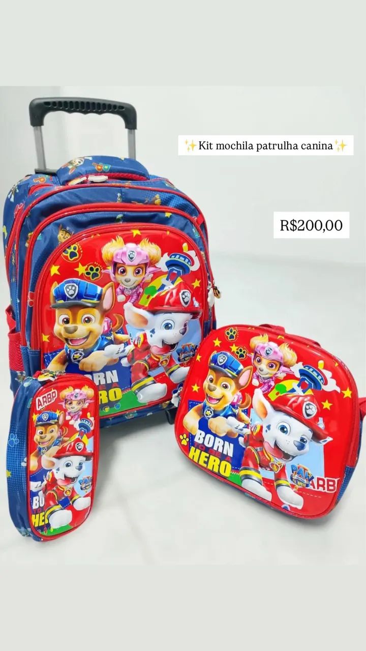 Kit mochila