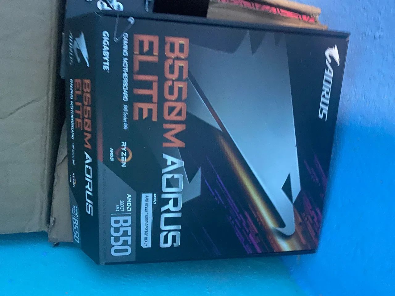 Placa mãe B550 M Aorus elite - Foto 2